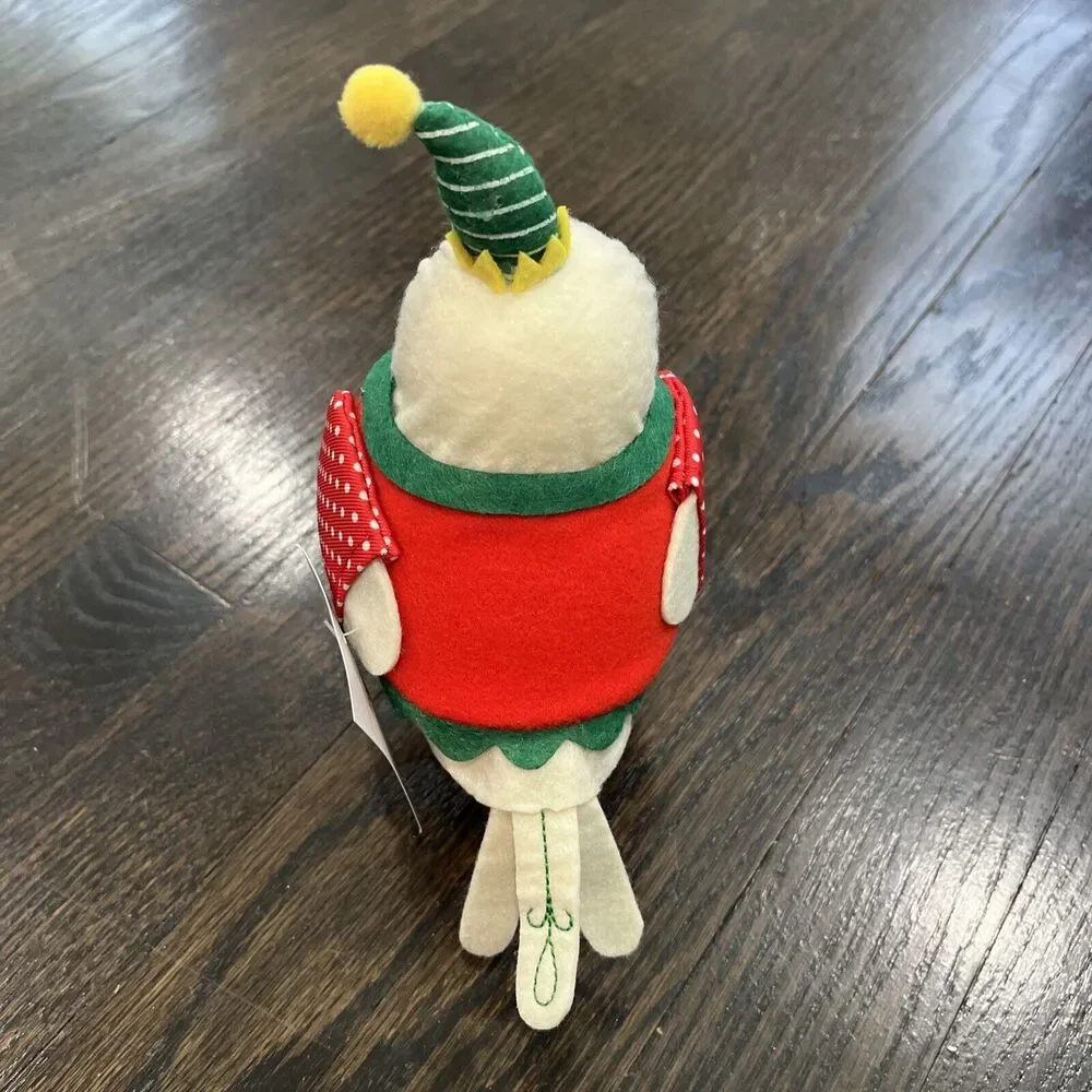 Target Wondershop 2023‎ Featherly Friends Bauble Christmas Elf Bird Holiday